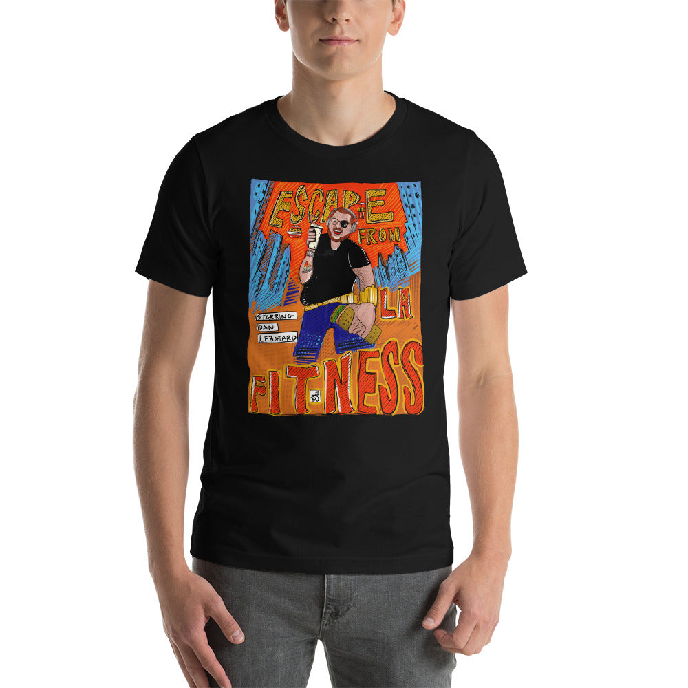 Dannywood - Escape From Fitness (Starring Dan LeBatard) - Lebo Short-Sleeve Unisex T-Shirt
